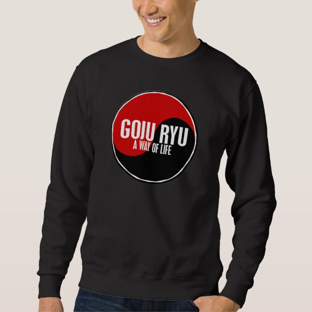 Yin Yang GOJU RYU 1 Sweatshirt (Front)