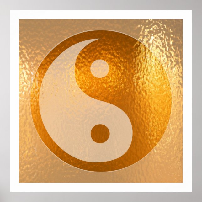 YIN YANG Gold Poster YingYang (Front)