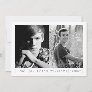 Yin & Yang Graduation Announcement