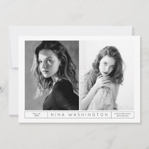 Yin & Yang Graduation Invitation