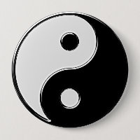 Yin Yang in Black and White