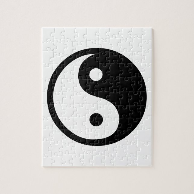 Yin Yang Jigsaw Puzzle (Vertical)