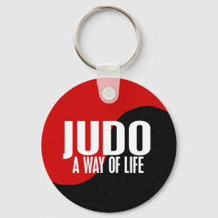 Yin Yang JUDO 1 Key Ring