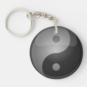 Yin Yang Key Ring