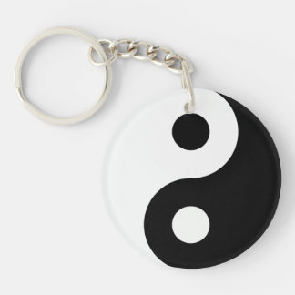 Yin Yang Key Ring
