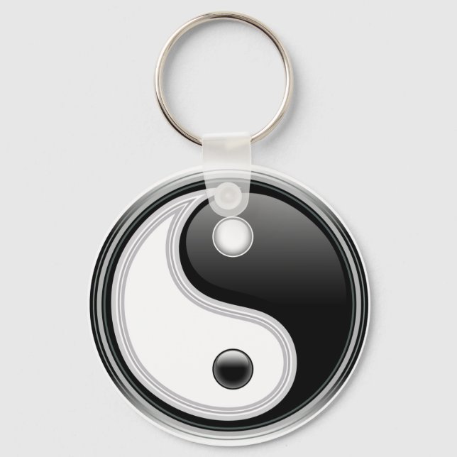 Yin-Yang Key Ring (Front)