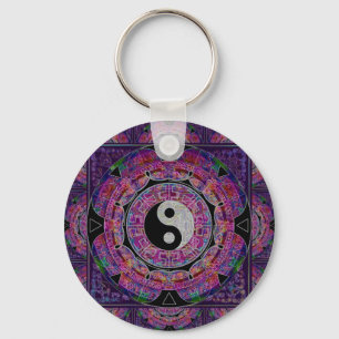 Yin Yang Key Ring