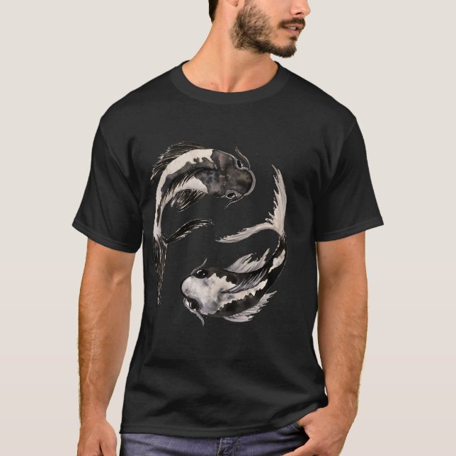 Yin Yang Koi T-Shirt (Front)