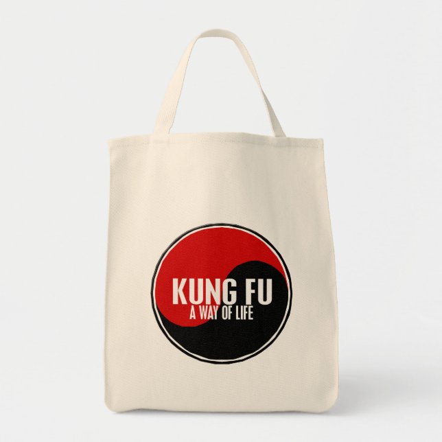 Yin Yang Kung Fu 1 Tote Bag (Front)