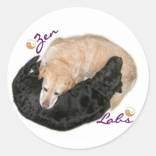 Yin Yang Labs Classic Round Sticker