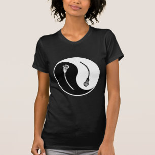 Yin Yang Lacrosse T-Shirt