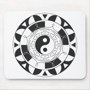 Yin Yang Madolin Mouse Mat