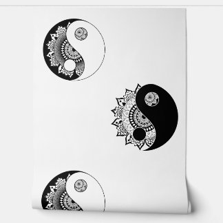 Yin Yang Mandala Wallpaper
