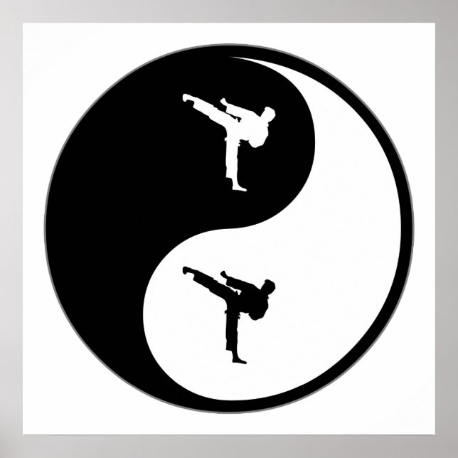 Yin Yang Martial Arts Poster (Front)