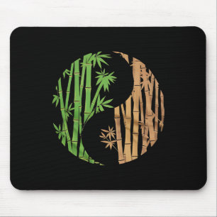 Yin Yang Mboo Harmony Zen Symbol Yoga Graphic Wome Mouse Mat