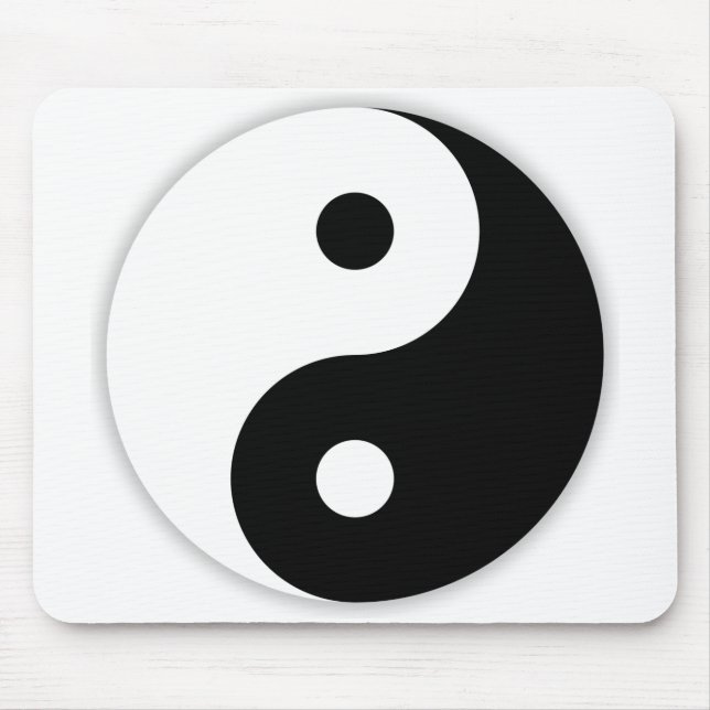 Yin & Yang Mouse Mat (Front)