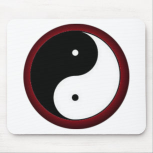YIN YANG MOUSE MAT