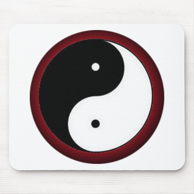 YIN YANG MOUSE MAT (Front)