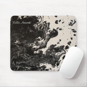 yin yang mouse mat