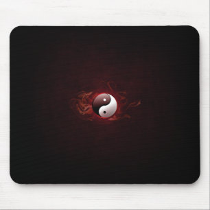 yin yang mousepad