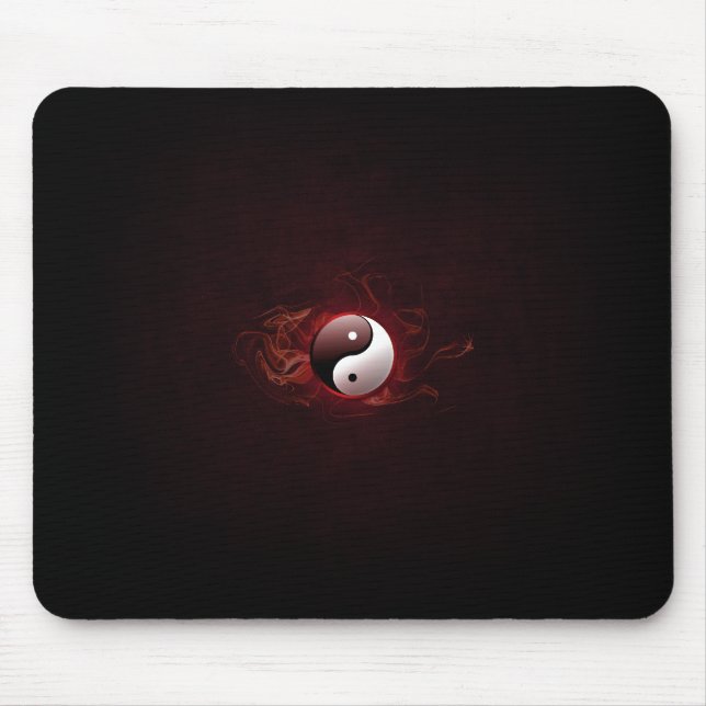 yin yang mousepad (Front)