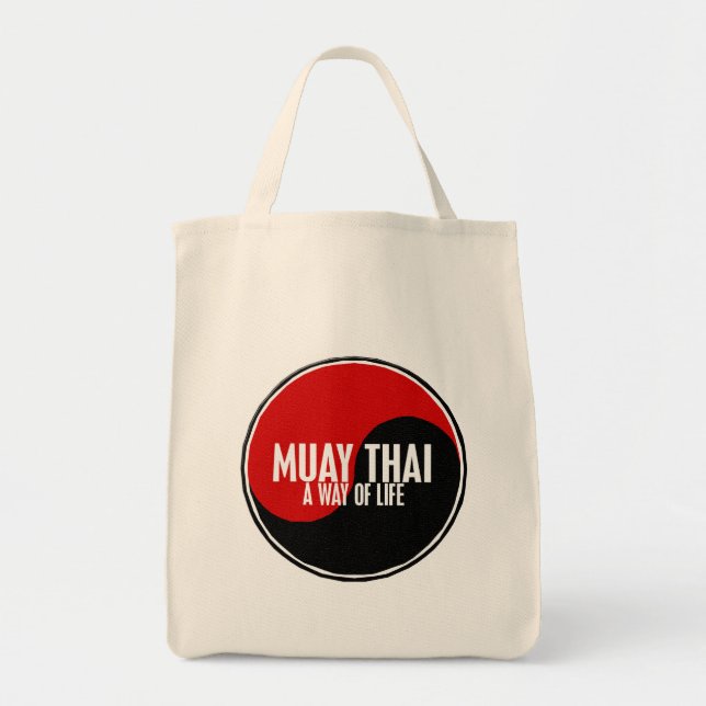Yin Yang Muay Thai 1 Tote Bag (Front)
