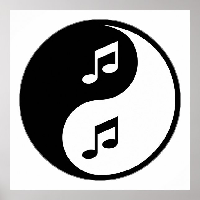 Yin Yang Music Poster (Front)