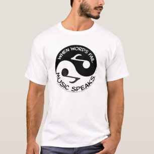 Yin yang music T-Shirt