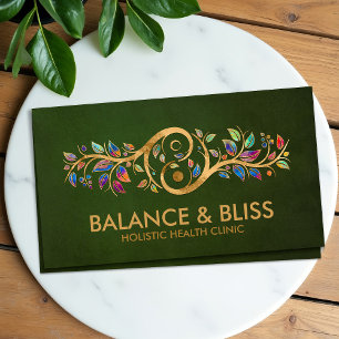Yin Yang - Nature Balance Business Card
