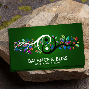 Yin Yang  - Nature Balance Business Card