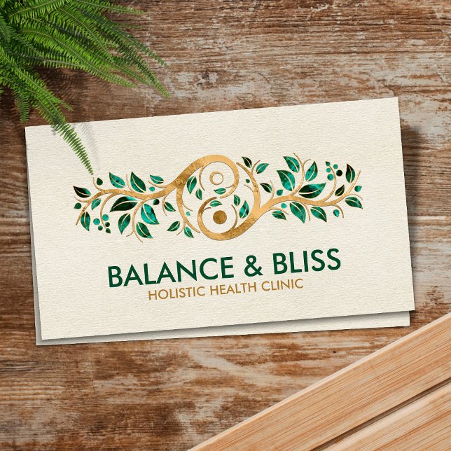 Yin Yang  - Nature Balance Business Card (Creator Uploaded)