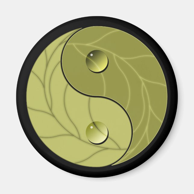 Yin Yang Nature Magnet (Front)