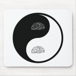 Yin Yang Neurology Mouse Mat