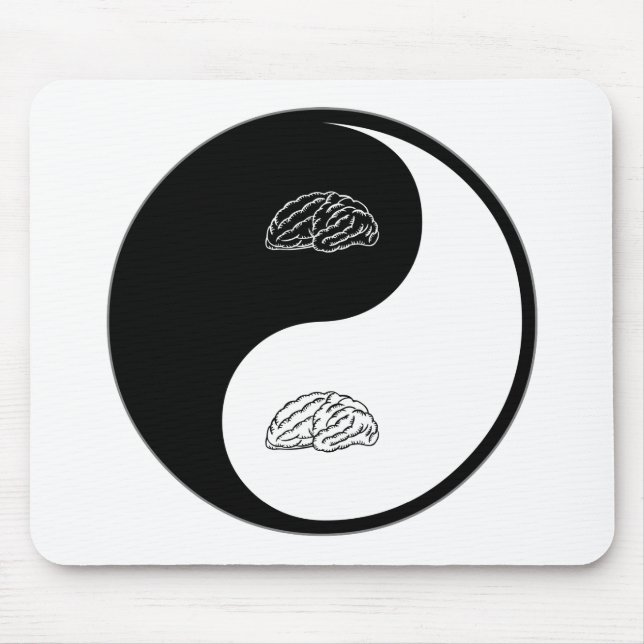 Yin Yang Neurology Mouse Mat (Front)