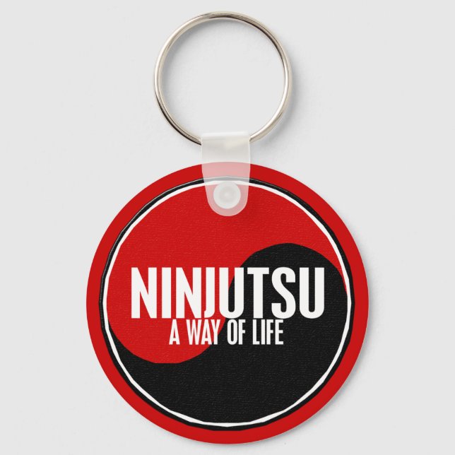 Yin Yang Ninjutsu 1 Key Ring (Front)