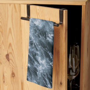 Yin Yang Ocean Glam 1 Tea Towel