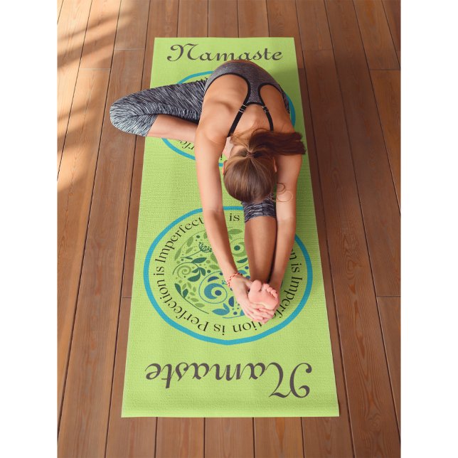 Yin Yang Olive Workout, Pilates and Yoga Mat (Yin Yang Olive Workout, Pilates and Yoga Mat)
