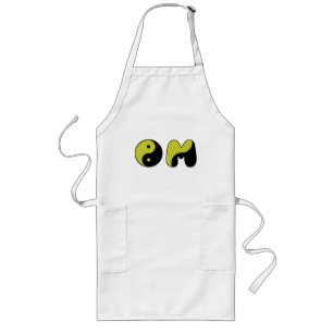 Yin Yang OM Long Apron
