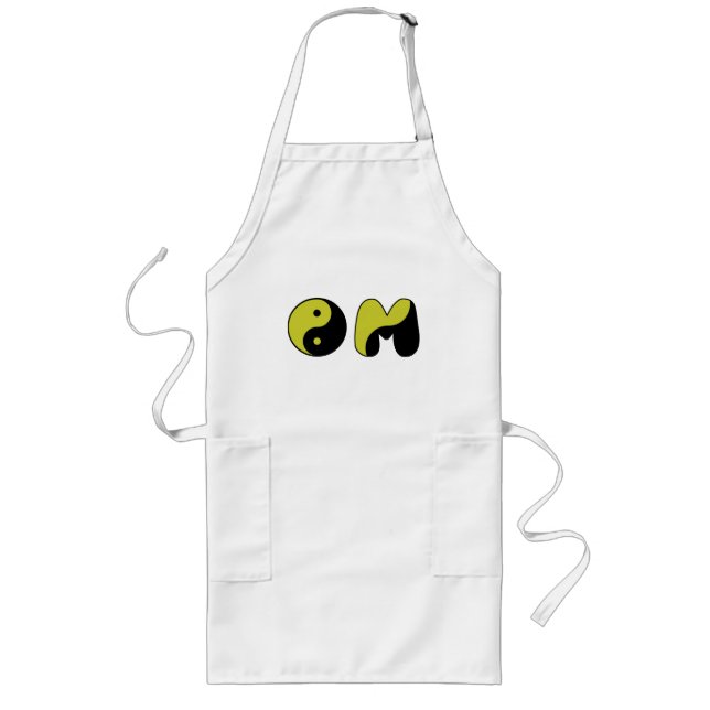 Yin Yang OM Long Apron (Front)