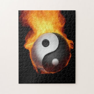 Yin Yang on Fire Puzzle