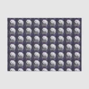 Yin Yang Owls Tissue Paper