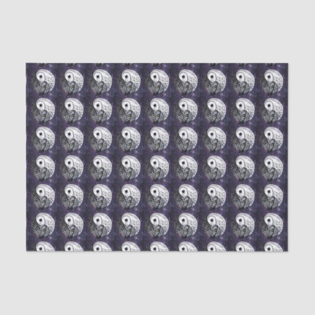 Yin Yang Owls Tissue Paper (Front)
