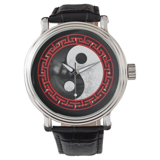 Yin Yang Peaceful Meditation Watch (Front)