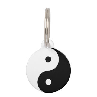 "YIN YANG" PET TAG
