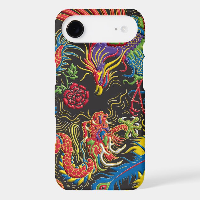 Yin Yang Phoenix and Dragon iPhone 7 Case (Back)