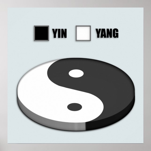 Yin Yang Pie Chart (Front)