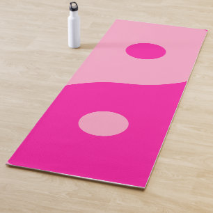 Yin Yang Pink Yoga Mat