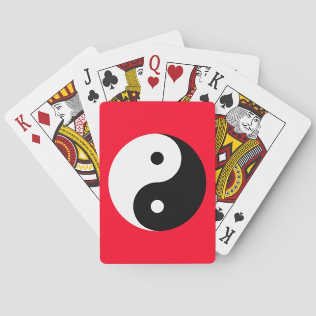 "YIN YANG" PLAYING CARDS (Back)
