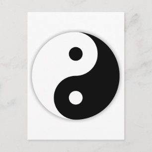 Yin & Yang Postcard