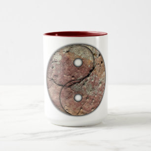 Yin Yang Rock Art Talking Canyons, New Mexico Mug